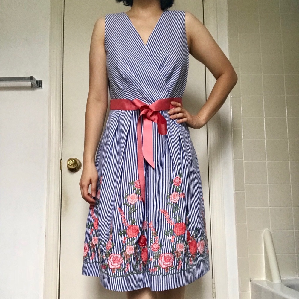 Stripe picnic dress